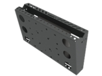 Peerless Custom Slim Tilt Mount with PC Holder DS509