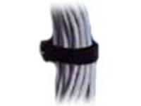 Purchase Increment Is 10 Tak-Ty Hook and Loop Cable Ties, Black, 8.00 L x 0.50 in. W, Pack of 10, Must be purchased in increments of 10