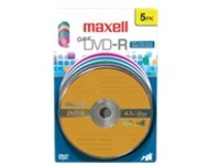 Maxell DVD-R Colour - 5 x DVD-R