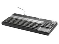 HP POS Keyboard with Magnetic Stripe Reader