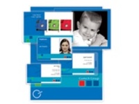 Fellowes ID Tag punched