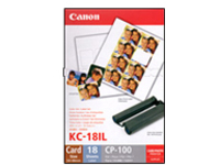 Canon KC-18IL - 17.3 x 22 mm print cartridge / paper kit