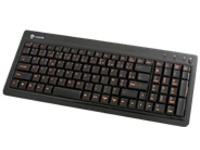I-Rocks KR-6820E-WH Compact LED Back-lit Slim - keyboard - white