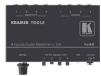 4X1 AUDIO SWITCHER   1:4 AUDIO DA