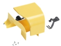 Panduit FiberRunner Spill-Over Junction with 4x4 Exit Fitting