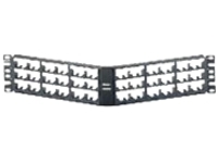 Panduit MINI-COM Angled Modular Faceplate Patch Panels