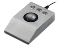 STAINLESS STEEL OPTICAL TRACKBALL 38MM STAINLESS STEEL CASE W/ PS/2 CABLE