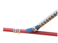 Panduit Pre-Printed Clip-On Wire Markers, Legends 0-9