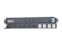 TRIPP LITE, ISOBAR SURGE PROTECTOR RACKMOUNT METAL 12 OUTLET, 15FT CORD 1U RM, SAME PART AS ISOBAR12ULTRA