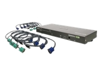 IOGEAR GCS1808KITUTAA 8-Port VGA KVM Switch with USB Cable Set