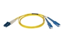 Tripp Lite 6M Duplex Singlemode 8.3/125 Fiber Optic Patch Cable LC/SC 20' 20ft 6 Meter