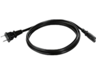 Zebra - Power cable - IEC 60320 C7 to NEMA 1-15 (M)