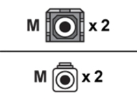 AddOn - Patch cable - LC/PC multi-mode (M) to SC/PC multi-mode (M)