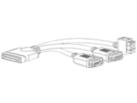 Cisco - Video / USB / serial cable