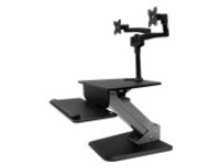 Startech Dual Monitor Sit-to-Stand Workstation
