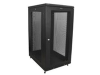 StarTech.com 24U Server Rack Cabinet, 4-Post Adjustable Depth (2&quot; to 30&quot;) Network Equipment Rack Enclosure w/Casters/Cable Management/Shelf/Locking Dell PowerEdge, HP ProLiant ThinkServer