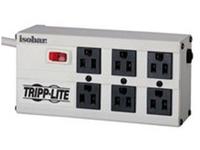 Tripp Lite Isobar Surge Protector Metal 6 Outlet 6&#x27; Cord 3330 Joules